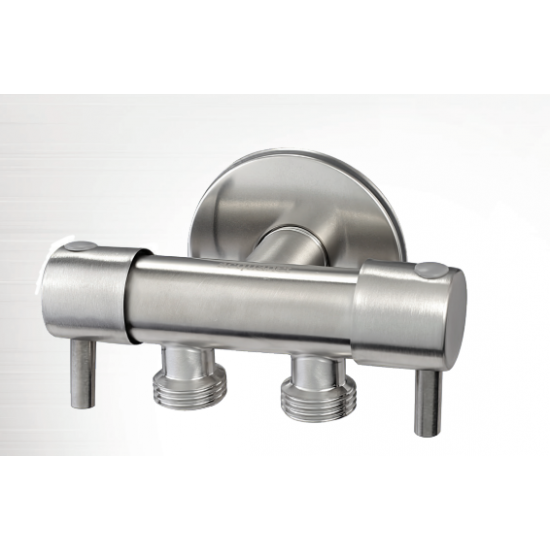 Διακόπτης Διπλός για Σετ Μπιντέ Acquanet 01-03-0011 Inox Διακόπτης Διπλός για Σετ Μπιντέ Acquanet 01-03-0011 Inox